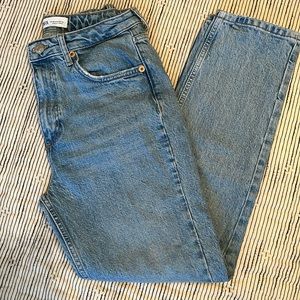 Zara straight leg jeans